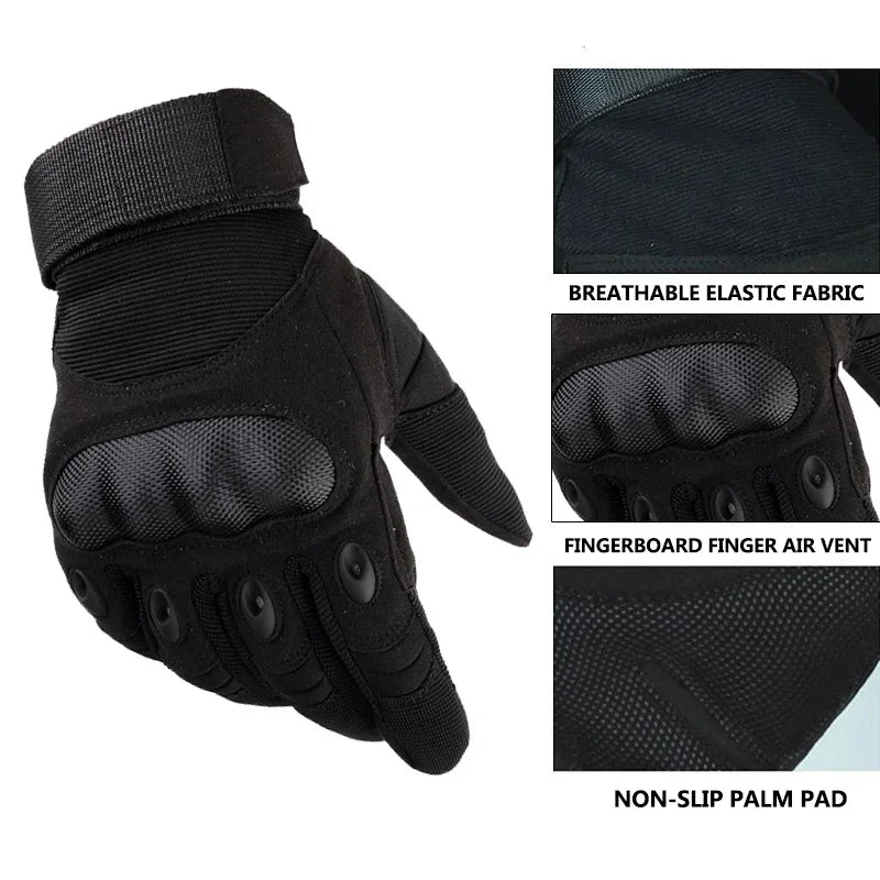 Tactical Military Gloves Cycling Glove Sport Climbing Paintball Shooting Hunting Riding Ski Full Finger Finger Gloves