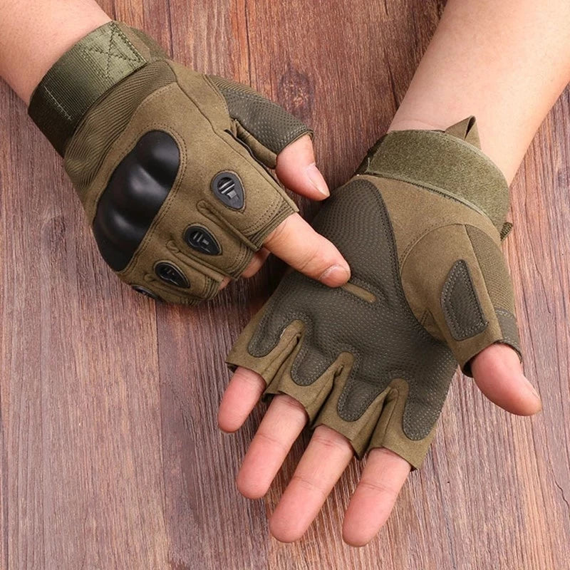 Half Finger Cycling Gloves Outdoor Military Tactical Men Gloves Women Sports Shooting Hunting Motorcycle Bike Glove Accessories