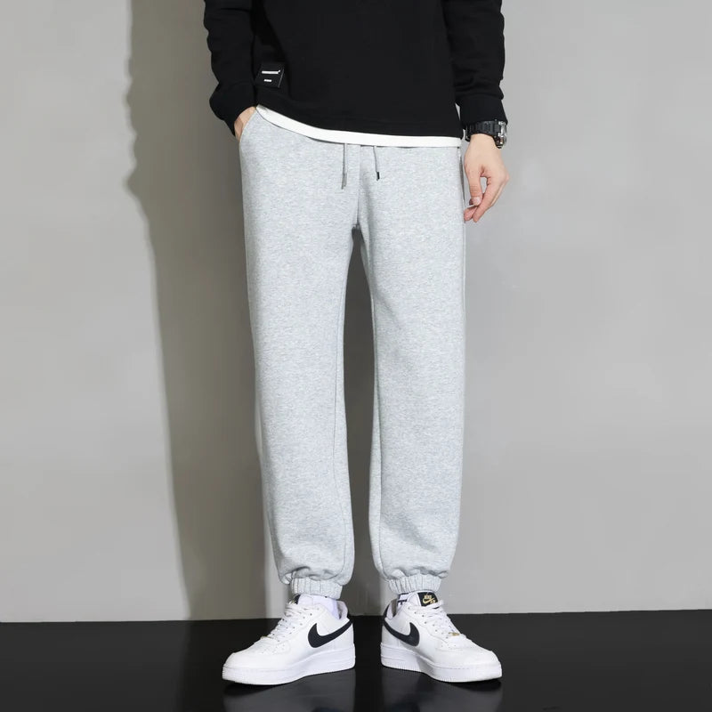 2024 New Solid Long Pant 4 Season Men Sport Wear Gym Sport Trousers for Men Jogger SweatpantsRunning Workout Jogging Pant