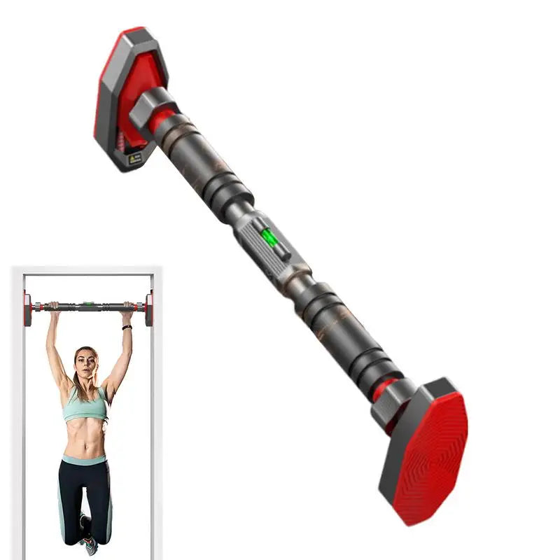 Training Horizontal Bar Telescopic Home Pullup Bars Exercise Sit Up Bar Doorway Horizontal Bar Anti-Reversing Pullup Bars