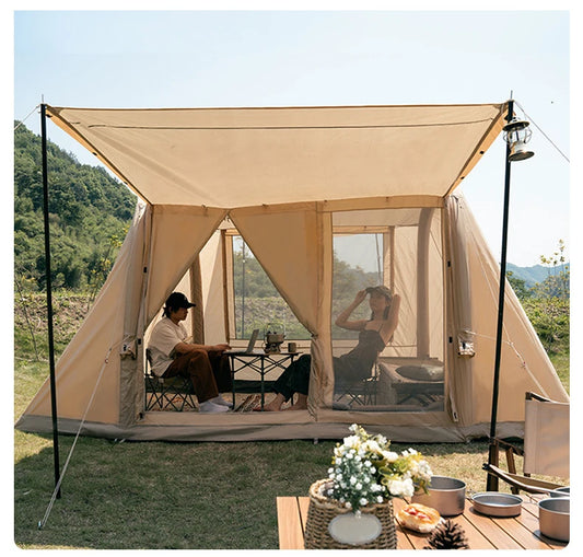 Glamping Luxury Family Outdoor Camping Inflatable Tent Gazebo  Naturehike