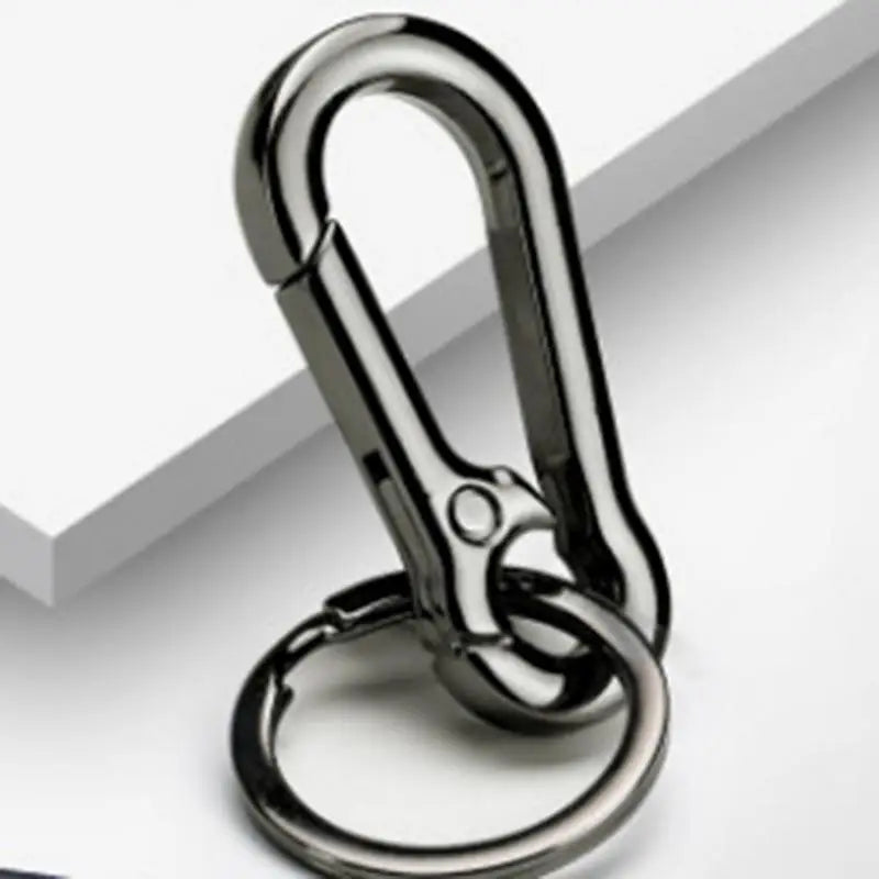 Gourd Buckle Keychain Climbing Hook Car Keychain Simple Strong Carabiner Shape Keychain Accessories Metal Vintage Key Chain Ring