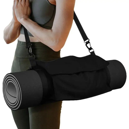 Yoga Mat Bag Carrier Multifunctional Yoga Mat Holder Full-zip Exercise Yoga Mat Carrier Bag Easy Access Zipper Adjustable Strap