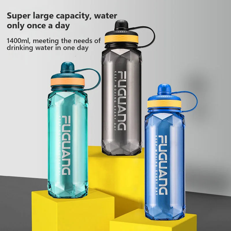 Sports Water Bottle Large Capacity Outdoor Travel Portable Bottles for Training Fitness Space Cup Gym Gallon Bottles