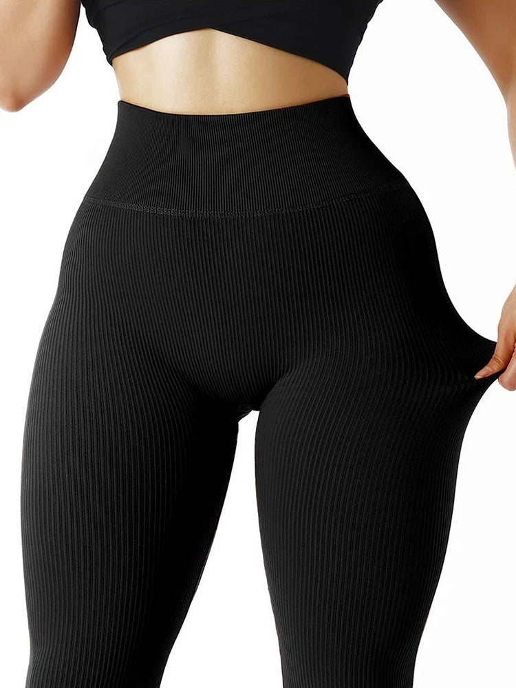 CHRLEISURE  Bubble Butt Leggings For Fitness Women Leggins Push Up Legging Sport Femme High Waist