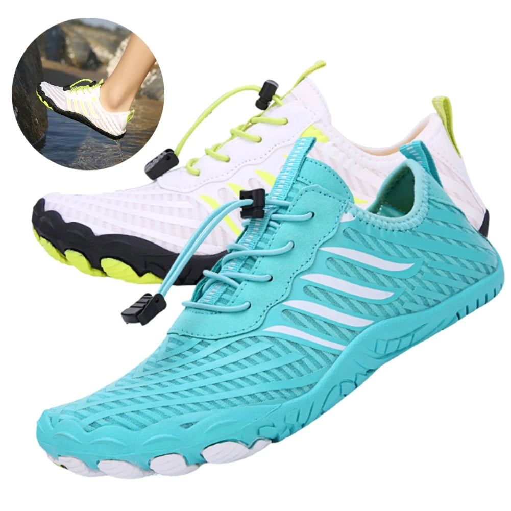 Unisex Swimming Water Shoes Women Men Barefoot Beach Shoes Breathable Sport Shoe Quick Dry River Sea Aqua Sneakers Beach Sneaker