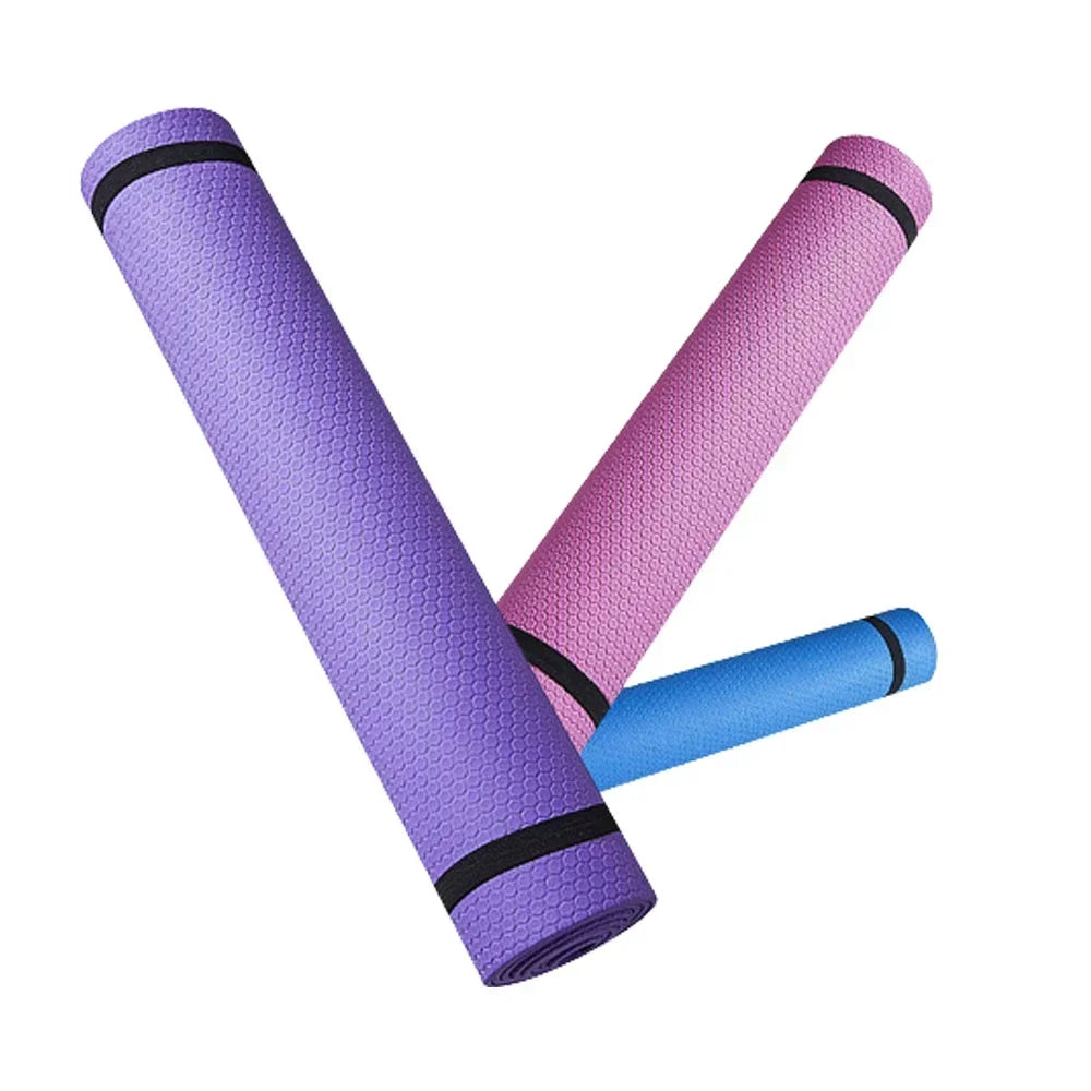 3MM Thick EVA Yoga Mats Anti-slip Sport Fitness Mat Blanket For Exercise Yoga And Pilates Gymnastics Mat Fitness Equipment