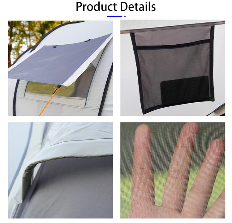 Outdoor Luxury Wholesale Pop Up Automatic Waterproof Camping Tents for Sale