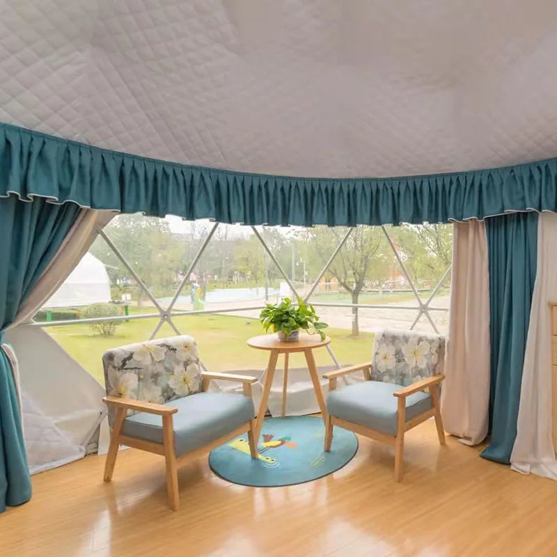 Ball shaped tent, outdoor homestay, starry sky room, canopy resort hotel, tent scenic spot, leisure restaurant, transparent bubb