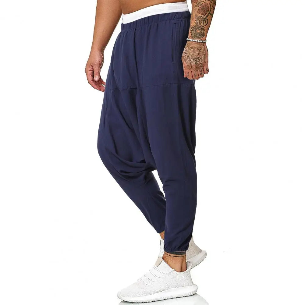 Men Pants Chic Quick Dry Men Trousers Colorfast Cross Pants Thin Quick Dry Men Trousers Men Garment