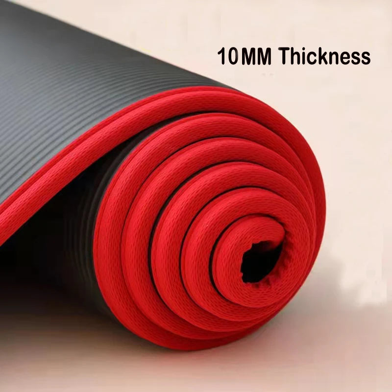 Thick Yoga Acupressure Mat for Meditation, Anti-Slip Mat, Gym Massage Pad, Body Building, Yoga, Sports Mattress at Home, 10mm