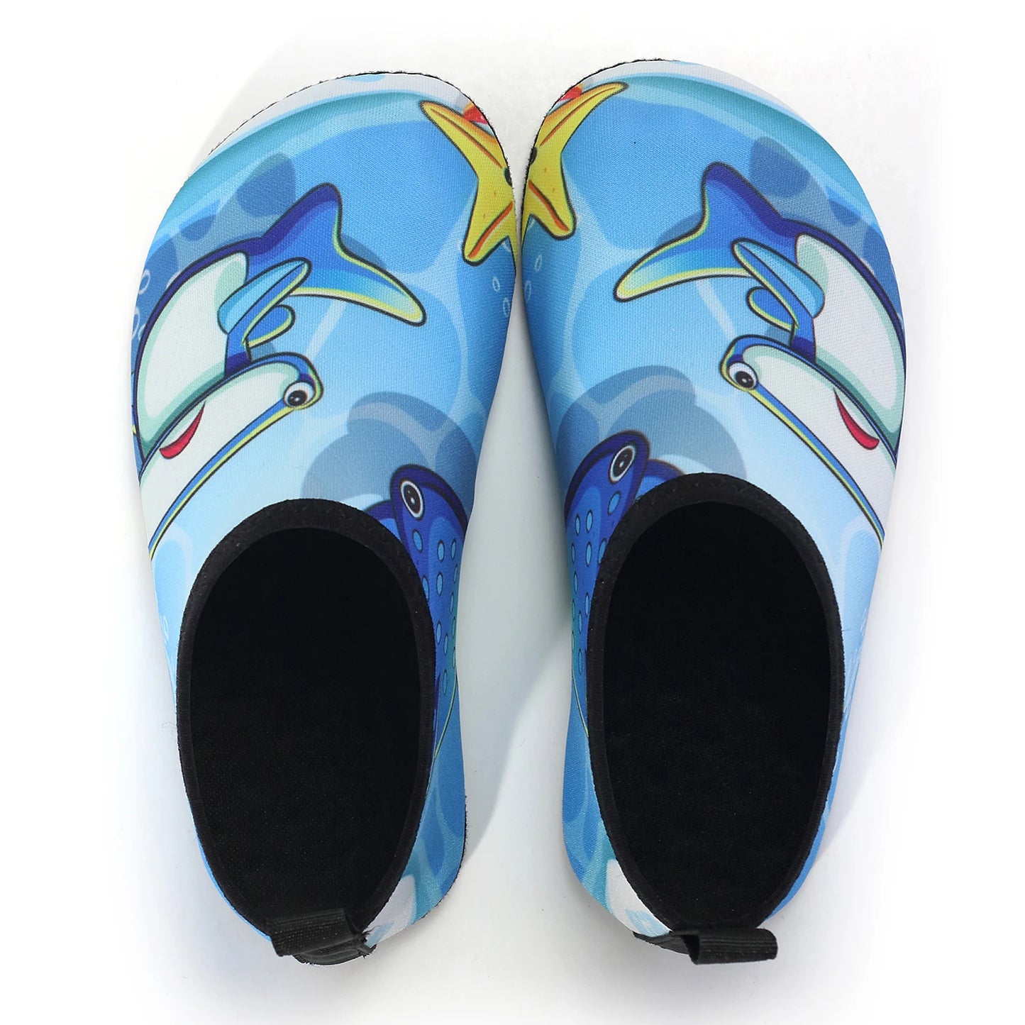 Summer Children's Colorful Printed Thin Sole Swimming Shoes Outdoor Beach Creek Tracing Sneakers