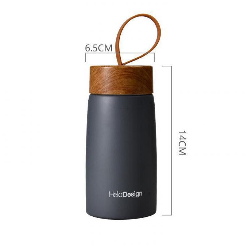 280ml Creative Fashion Insulation Coffee Cup Stainless Steel Thermos Bottle Cute Mini Water Bottle Portable Outdoor Travel Mug