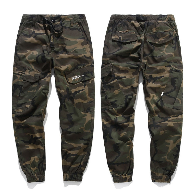 Men&#39;s Jogging Cargo Pants Men Camo Joggers Military Tactical Trousers Man Spring/Autumn Oversize Cargos Harem Pants Mens Legging