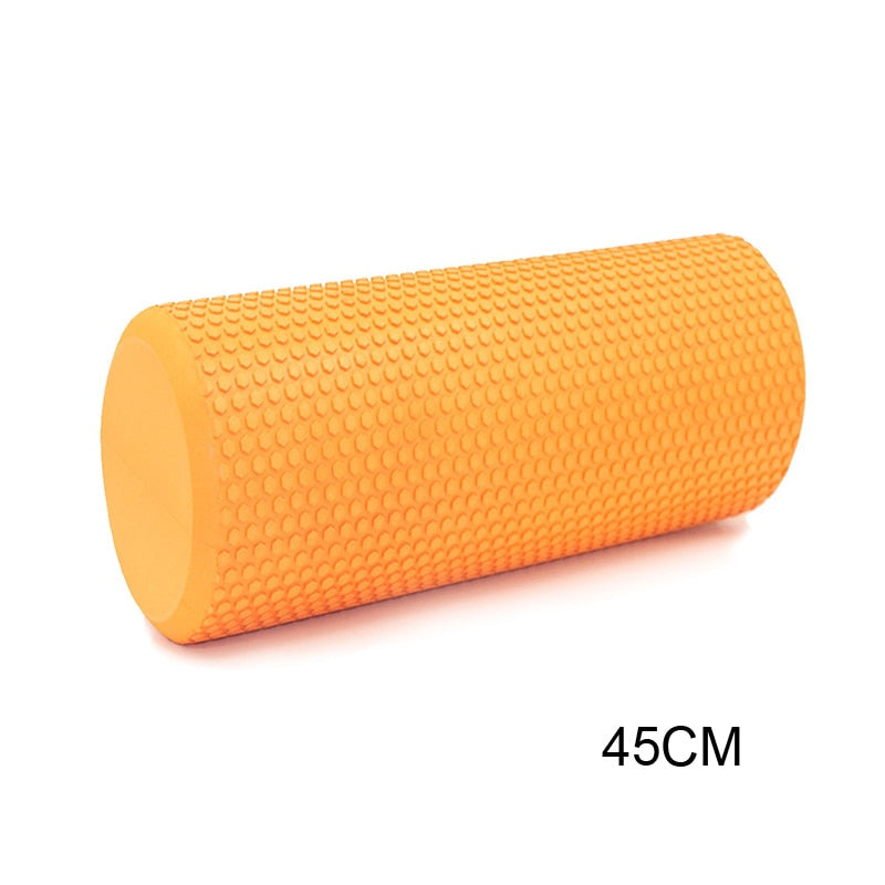 EVA Yoga Foam Roller High density muscle massage roller Pilates Exercises Fitness Gym massage column toolEquipment Brick 45/60cm