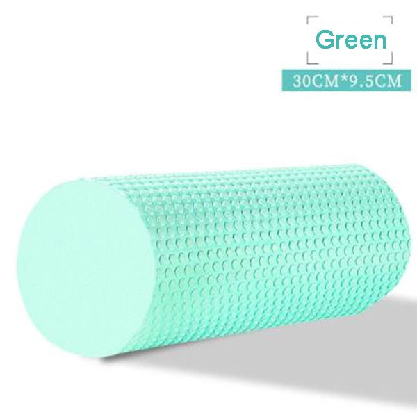 Yoga Pilates Yoga Block Pilates EVA Foam Roller Massage Roller Muscle Tissue Fitness Gym Yoga Pilates Workout Fitness Exercise