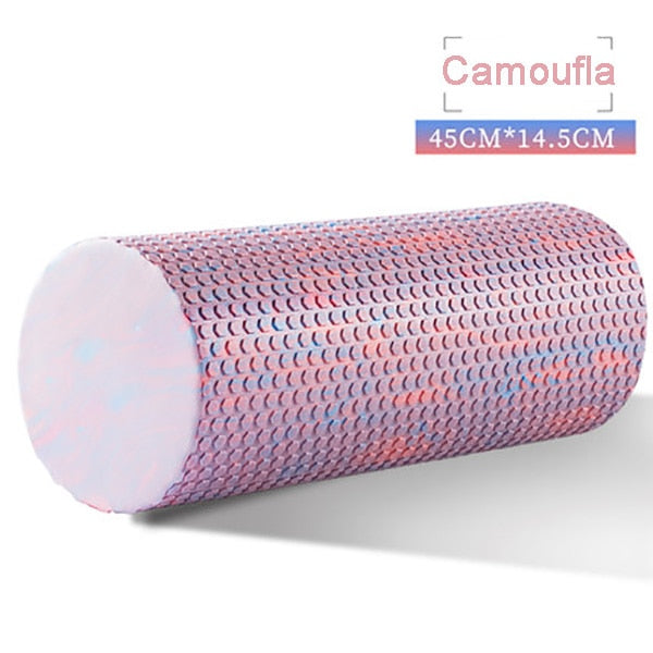 Yoga Pilates Yoga Block Pilates EVA Foam Roller Massage Roller Muscle Tissue Fitness Gym Yoga Pilates Workout Fitness Exercise