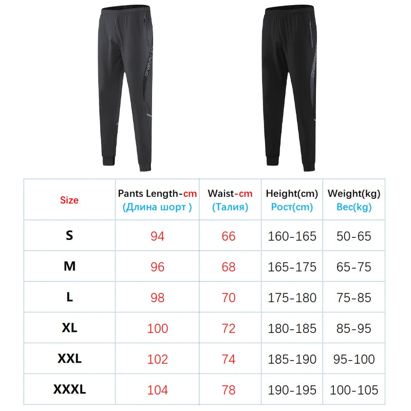 Mens Sport Pant Zipper Pockets Training Bodybuilding Trouser Quick Dry Fitness Running Long Pants Letter Printing Gym Sweatpants