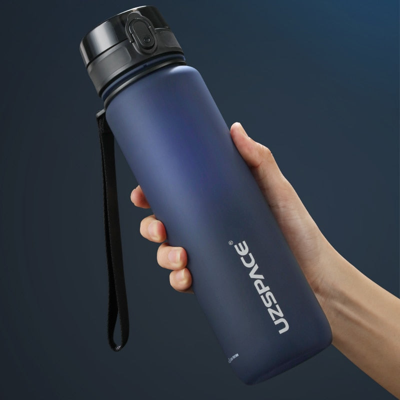 High Quality Water Bottle 500ML 1000ML BPA Free Leak Proof Portable For Drink Bottles Sports Gym Eco Friendly