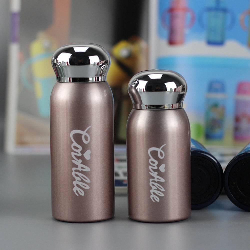 New 200ml 260ml Cartoon Thermos Stainless Steel Vacuum Flask Cup Thermal Thermos Bottle Insulated Tumbler Coffee Milk Mug