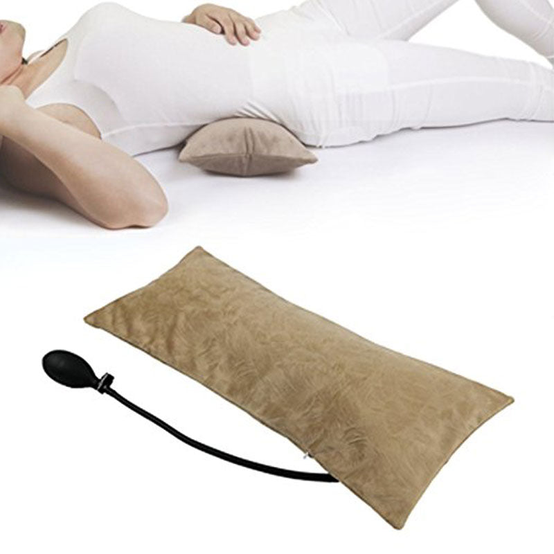 Multifunctional Portable Air Inflatable Pillow for Lower Back Pain,Orthopedic Lumbar Support Cushion