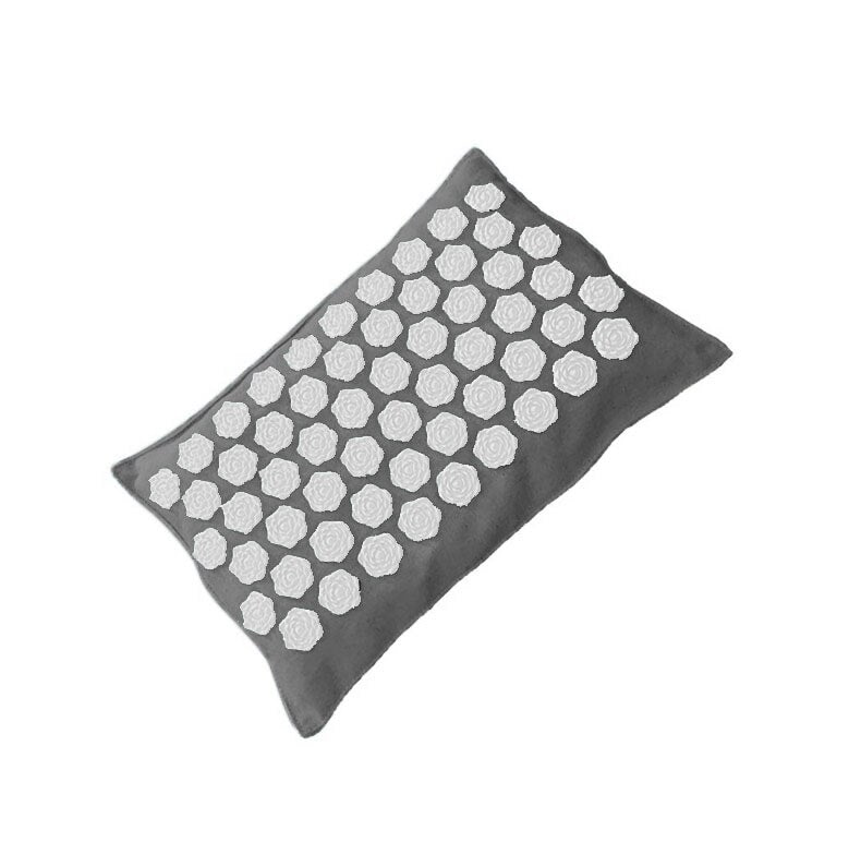 Getinfit Acupressure Mat Head Neck Back Foot Massage Cushion Pillow Yoga Mat Nature Linen Coconut palm Massage Yoga mat