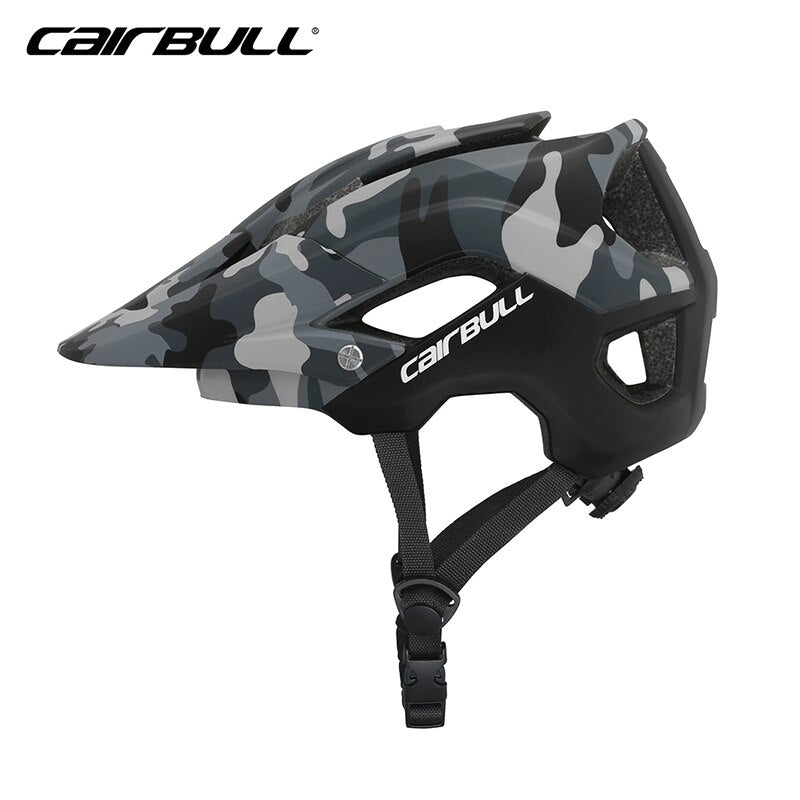 Cairbull Professional Helmet Cycling MTB Mountain Bike Helmets All-Terrain Long Brim Riding Safety Cap for Men Women Equipment