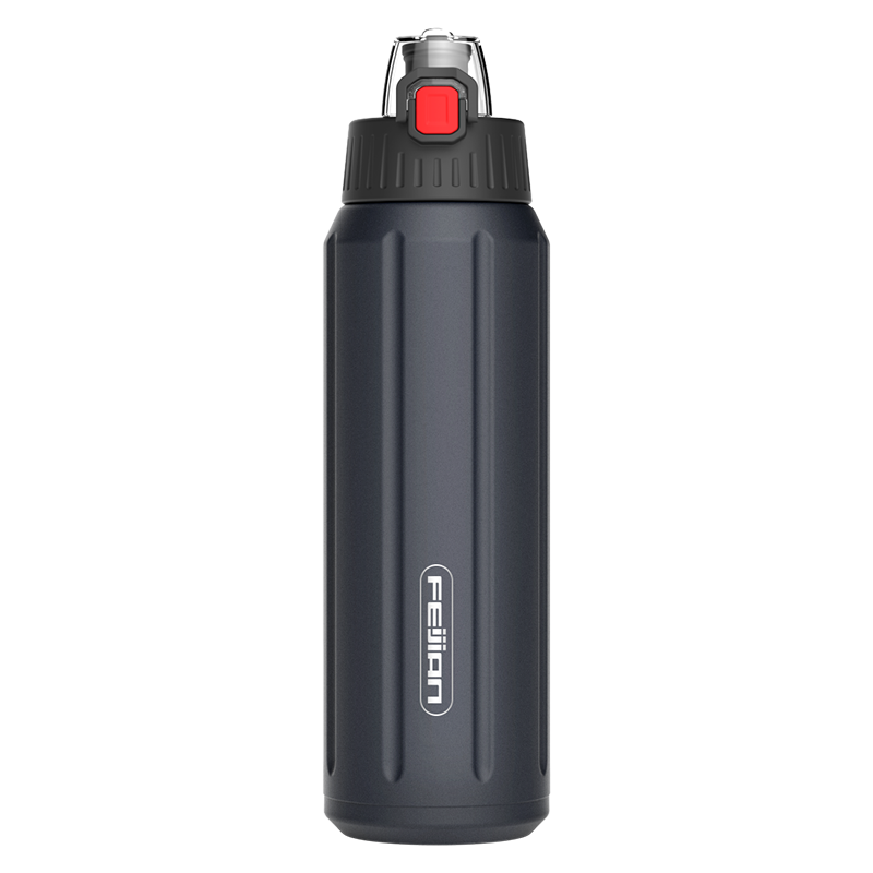 FEIJIAN Double Wall Thermos, Sports Bottle, 600ml, 18/10 Stainless Steel, Vacuum Flask, Insulated Tumbler, Leak Proof ,Customize