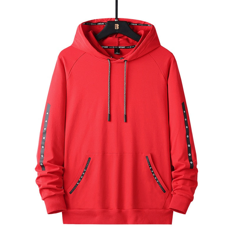 Big Size 9xl 150kg Men Hoodies Sweatshirt Casual Hooded Pullover Mens Hip Hop Streetwear Sweatshirt Oversized Hoodie Tracksuit