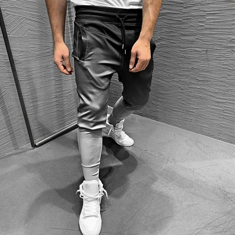 New Gradient Autumn Gyms Men Joggers Sweatpants Men&#39;s Joggers Trousers Sporting Clothing The High Quality Bodybuilding Pants