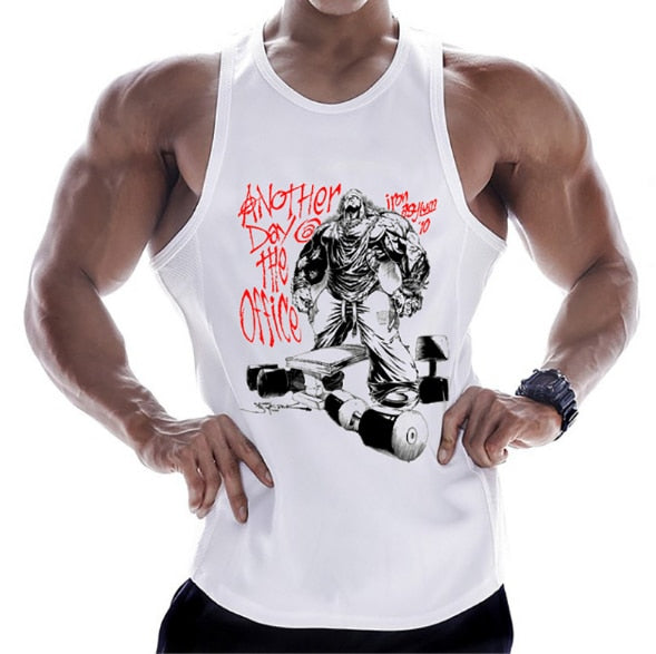 2019 new gyms clothing cotton bodybuilding tank top bodybuilder mens ropa hombre tops singlet erkek sleeveless singlet men