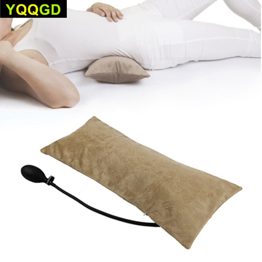 Multifunctional Portable Air Inflatable Pillow for Lower Back Pain,Orthopedic Lumbar Support Cushion