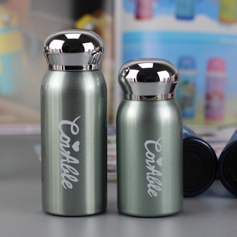 New 200ml 260ml Cartoon Thermos Stainless Steel Vacuum Flask Cup Thermal Thermos Bottle Insulated Tumbler Coffee Milk Mug