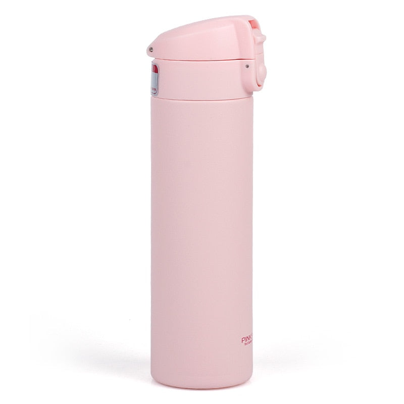 Pinkah Thermos 500ml Leak-proof Stainless Steel Vacuum Flasks Coffee Tea Milk Travel Mug Thermo Bottle Gifts Thermocup For Car