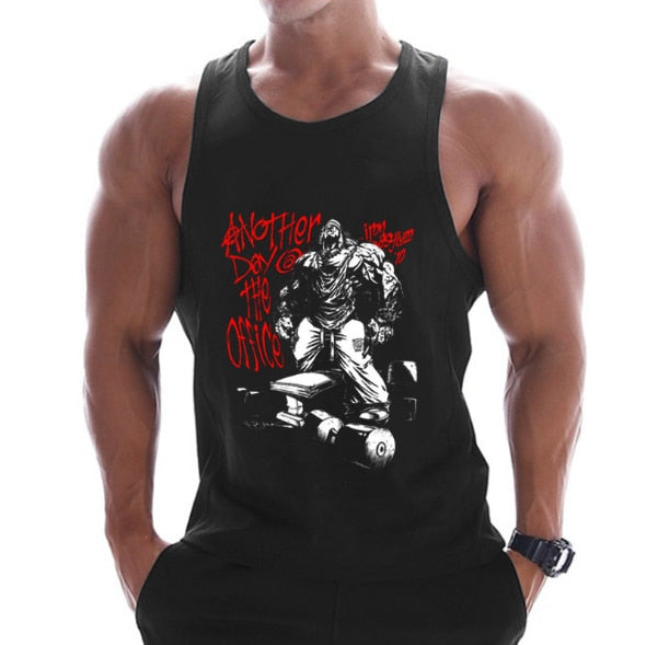 2019 new gyms clothing cotton bodybuilding tank top bodybuilder mens ropa hombre tops singlet erkek sleeveless singlet men