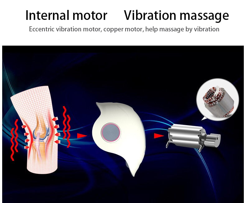 Lifetime Warranty Laser heated air massage knee physiotherapy instrument knee massage rehabilitation pain relief Leg massage