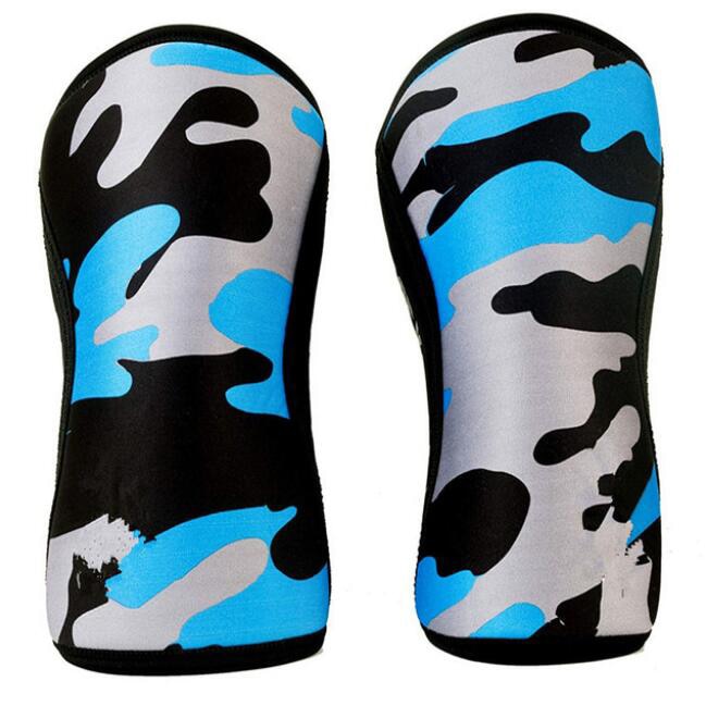 Women Men Teens 7mm Neoprene Sports Kneepads Compression Weightlifting Pressured Crossfit Training Knee Pads Support Custom Logo