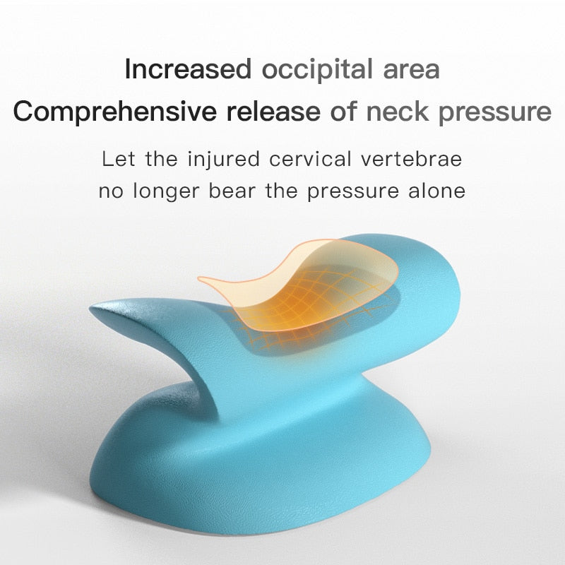 CHECA GOODS neck pillow bedding pillows S-type Slow rebound cervical traction Orthopedic Pillow for Neck Pain Sleeping pillows