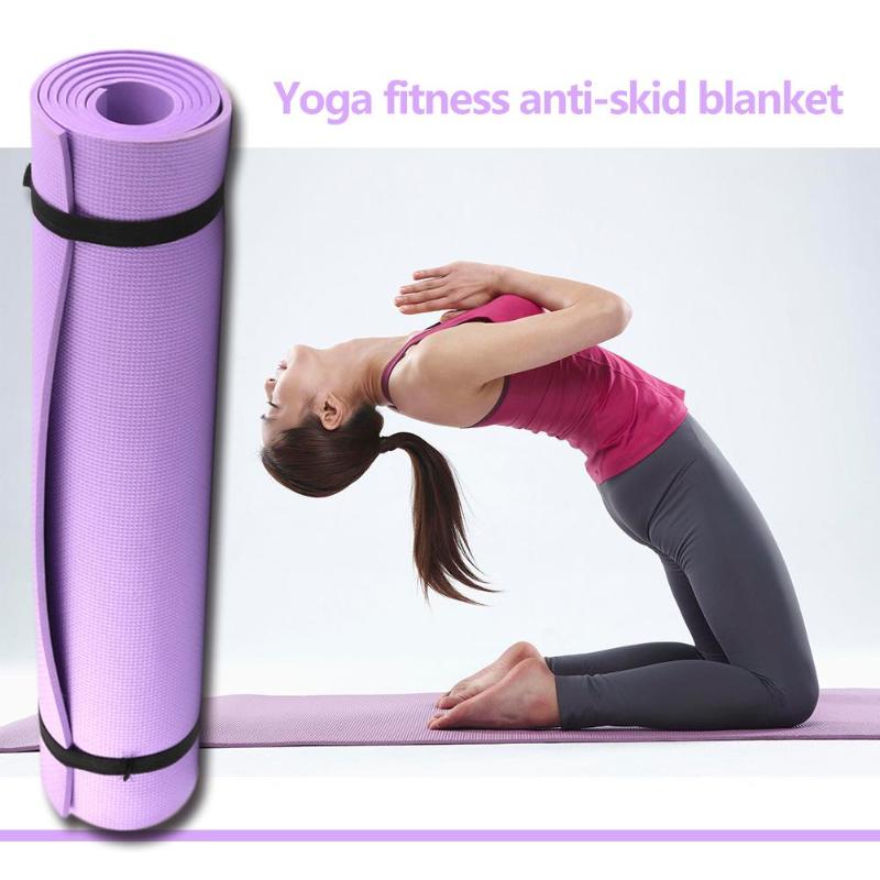 1730*600*6mm Yoga Mat Fitness Mat Carpet Pilates Gym Sports Exercise Mat Fitness Gymnastics Mats Material EVA Mats Yoga Matt