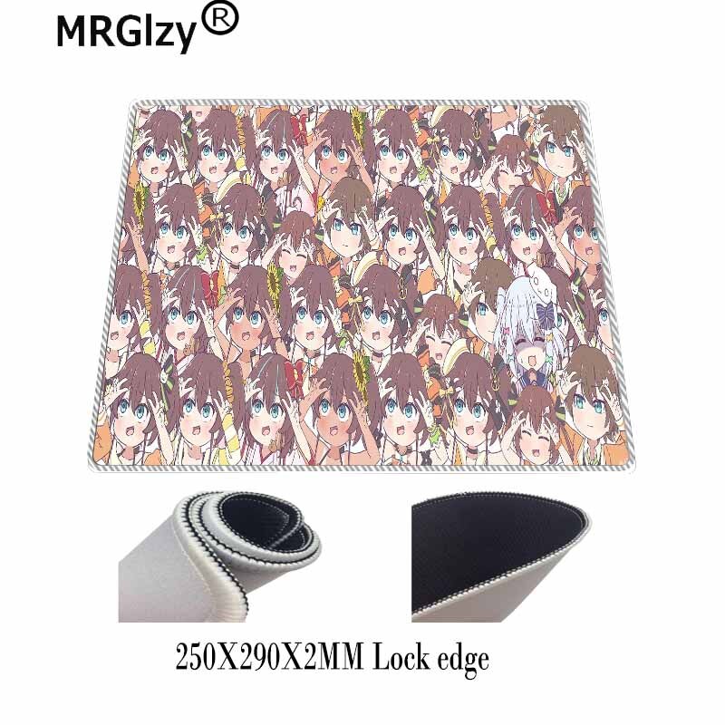 led lighting mouse pad desk mat Anime gaming accessories coaster RGB large yoga  carpet  ordinary mousepad floor s