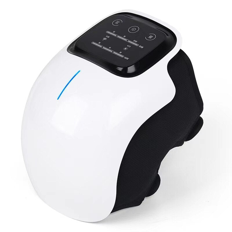 2020 Newest Laser Heated Knee Touch Screen Rehabilitation Relief Leg Massage Knee Joint Physiotherapy Massager for Elderly Gift