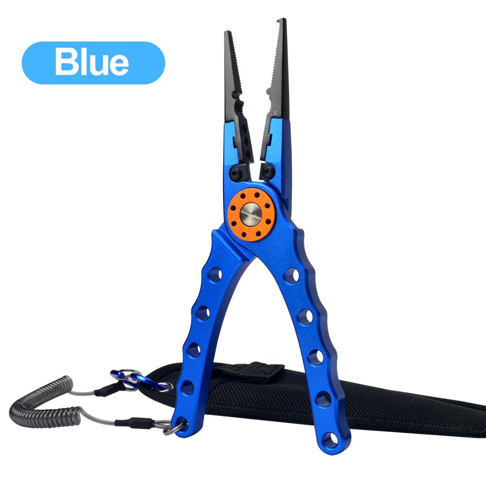 Fishing Pliers Fishing Tools Line Cutter Multifunctional Knot Aluminum Alloy Scissors Hook Remover 150g 20CM  Fishing Equipment