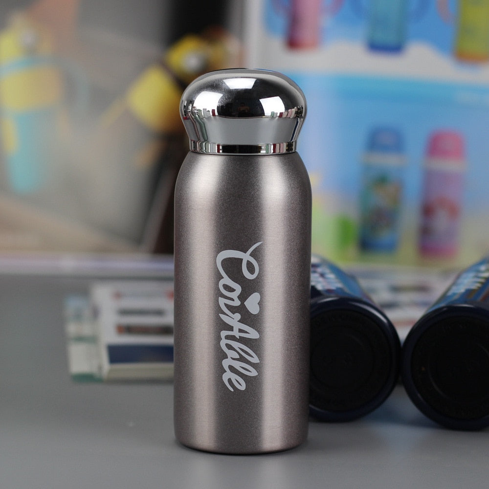 New 200ml 260ml Cartoon Thermos Stainless Steel Vacuum Flask Cup Thermal Thermos Bottle Insulated Tumbler Coffee Milk Mug