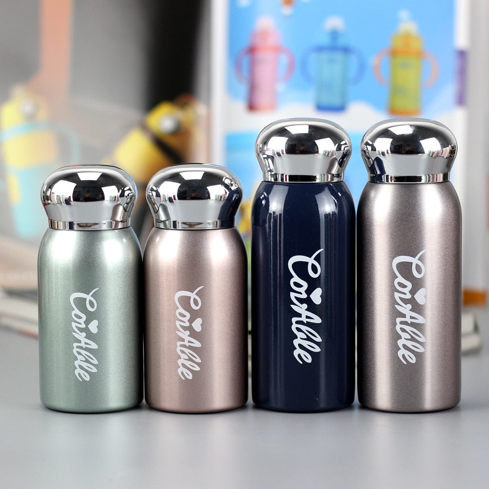 New 200ml 260ml Cartoon Thermos Stainless Steel Vacuum Flask Cup Thermal Thermos Bottle Insulated Tumbler Coffee Milk Mug