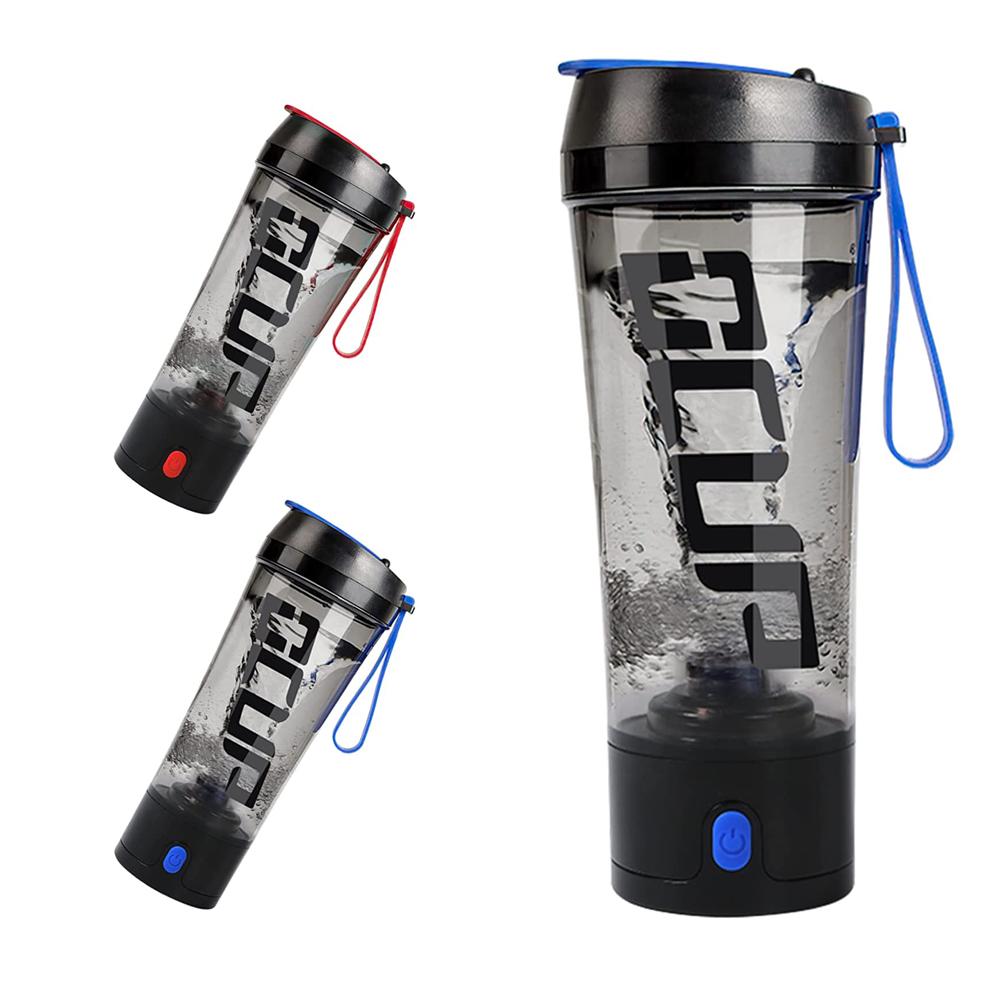 450ml Portable Electric Protein Powder Mixing Cup USB Rechargeable Automatic Shaker Water Bottle Stirring Mixer For Sports Gym