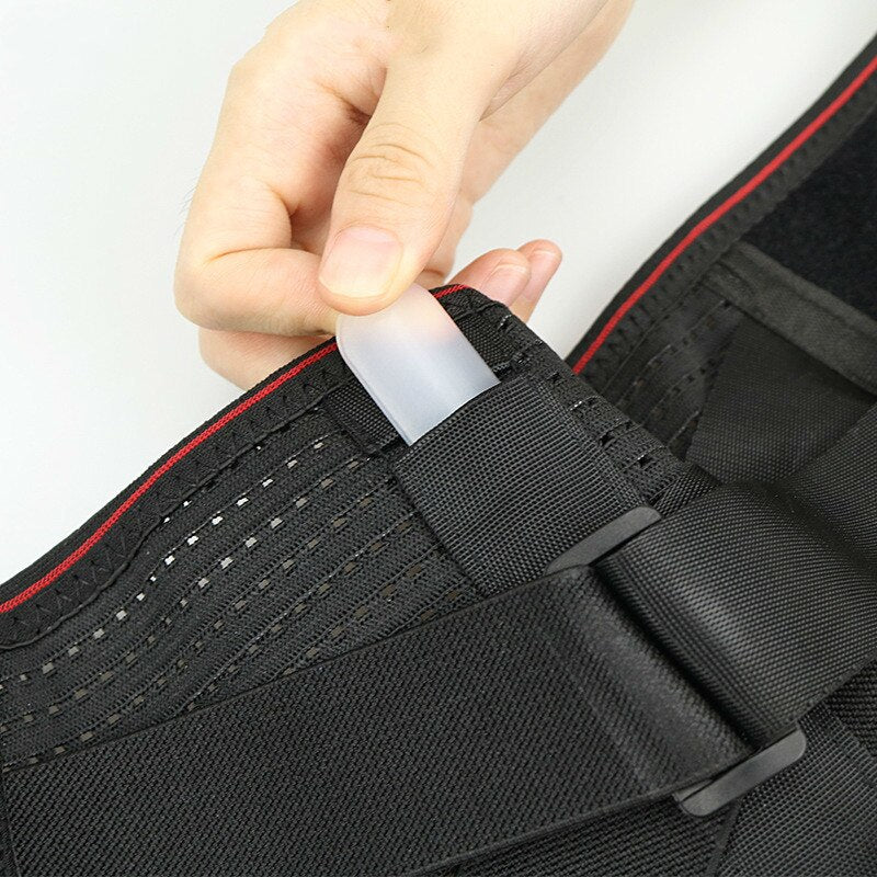 Gym Waist Support Trimmer Belt Back Pain Relief Lumbar Belts Orthopedic Spine Brace Breathable Dual Adjustable Strap faja Lumbar