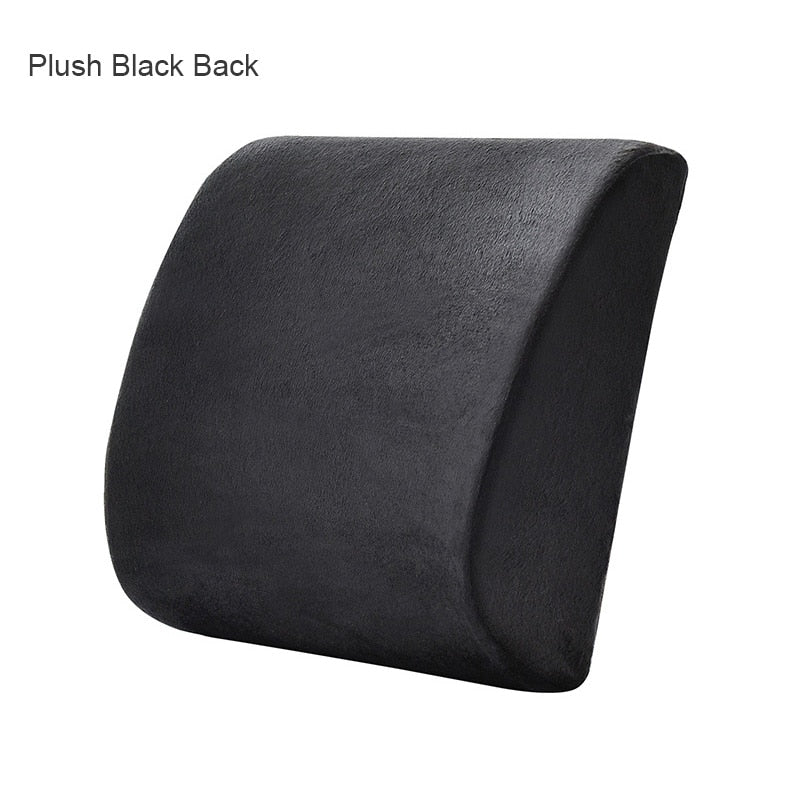 Orthopedics Hemorrhoids Seat Cushion Memory Foam Car Rebound Cushion Office Chair Lumbar Support Pain Relief Breathable Pillow