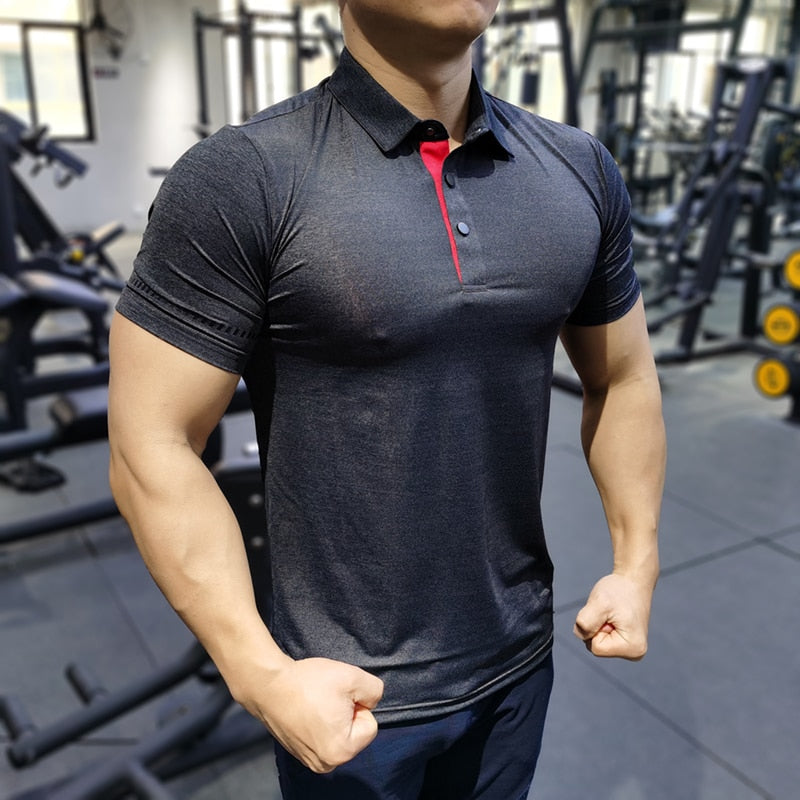 Men Running T-shirt Gym Sport Tracksuit Male Jogging Sweatshirt Homme Athletic Shirt Workout Fitness Clothing Short Sleeve Tops