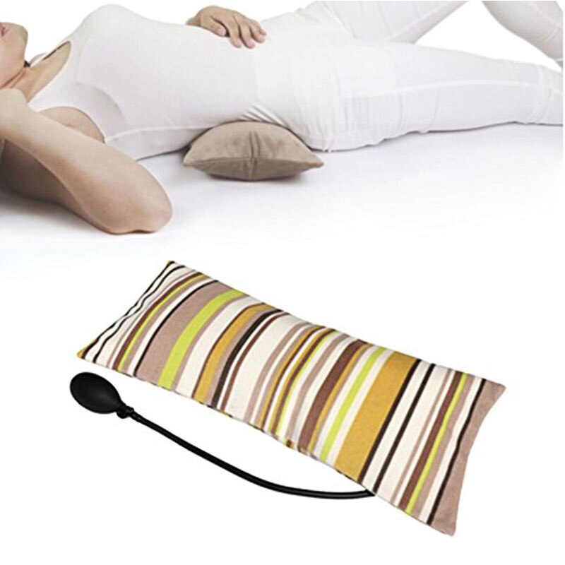 Multifunctional Portable Air Inflatable Pillow for Lower Back Pain,Orthopedic Lumbar Support Cushion