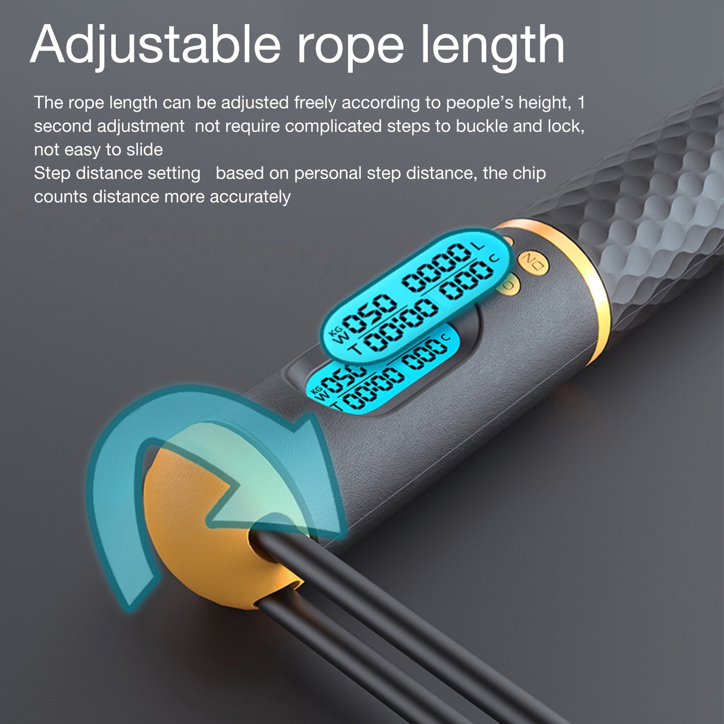 Xiaomi Digital Counting Wireles Jump Rope Cordless Skipping Rope Speed for Boxing Training Weight Loss Home Exercise Workout Hot